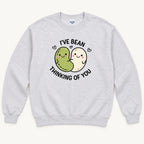 I've Bean Thinking of You — garment mockup or size chart
