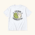 I've Bean Thinking of You — garment mockup or size chart