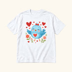 Bluebird Valentine — garment mockup or size chart
