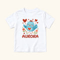 Personalized Bluebird — garment mockup or size chart