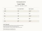 You're the Bacon to My Eggs — garment mockup or size chart