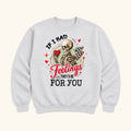 If I Had Feelings They’d Be for You — garment mockup or size chart