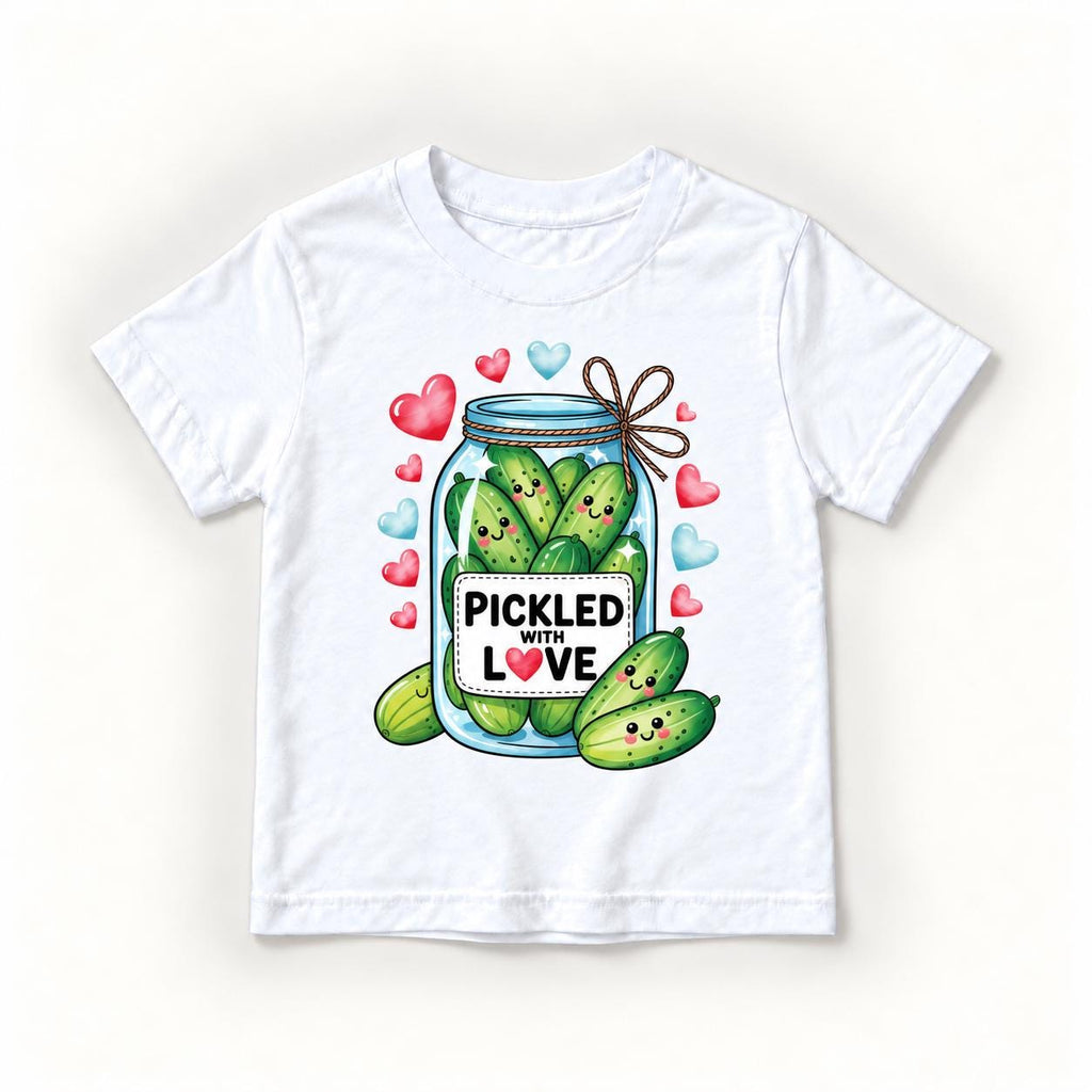 Pickled With Love — garment mockup or size chart