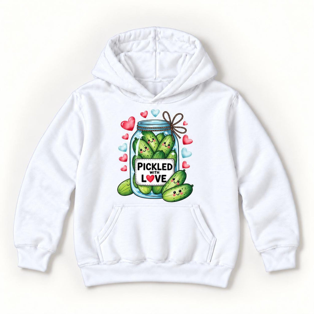 Pickled With Love — garment mockup or size chart