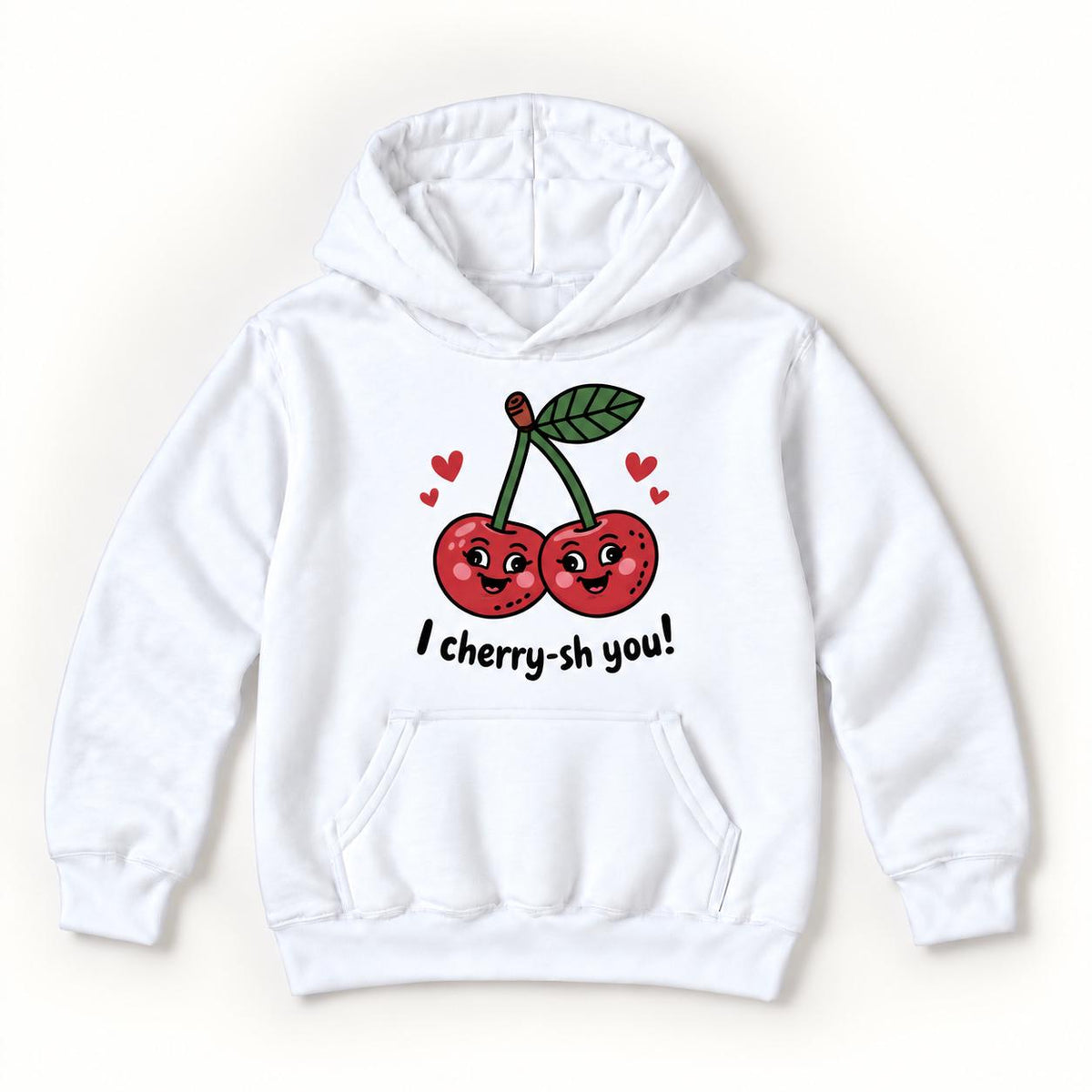 I Cherry-ish You — garment mockup or size chart