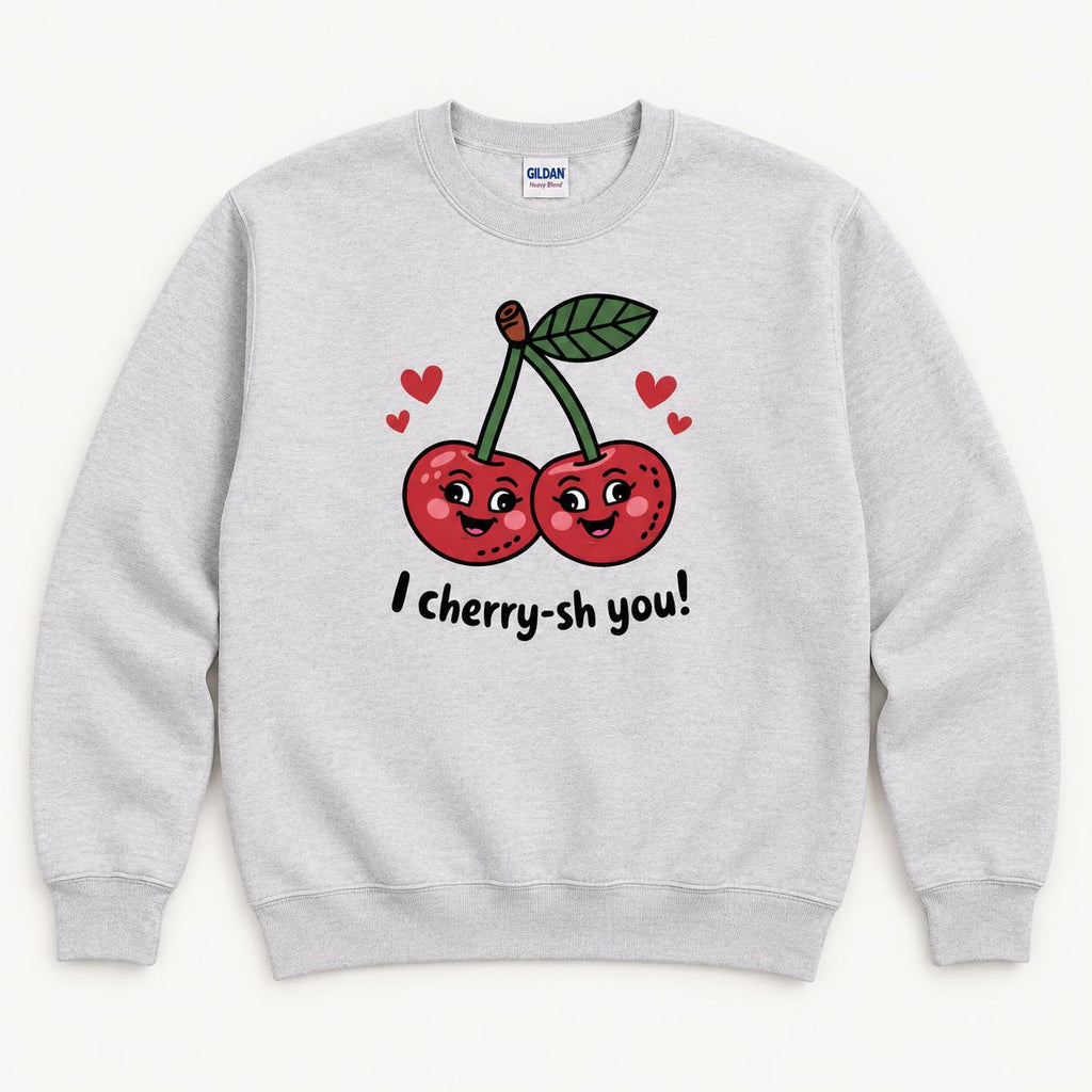 I Cherry-ish You — garment mockup or size chart