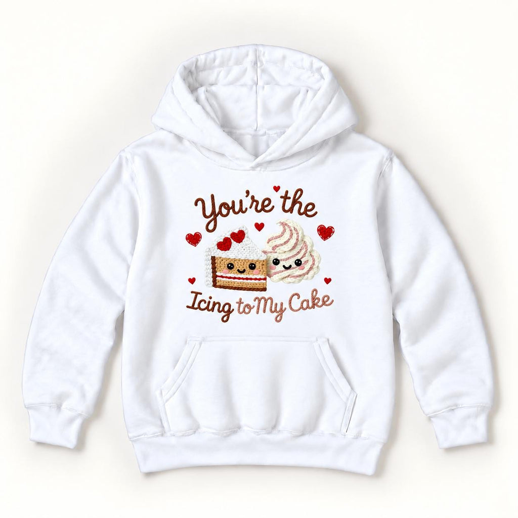 You’re the Icing to My Cake — garment mockup or size chart