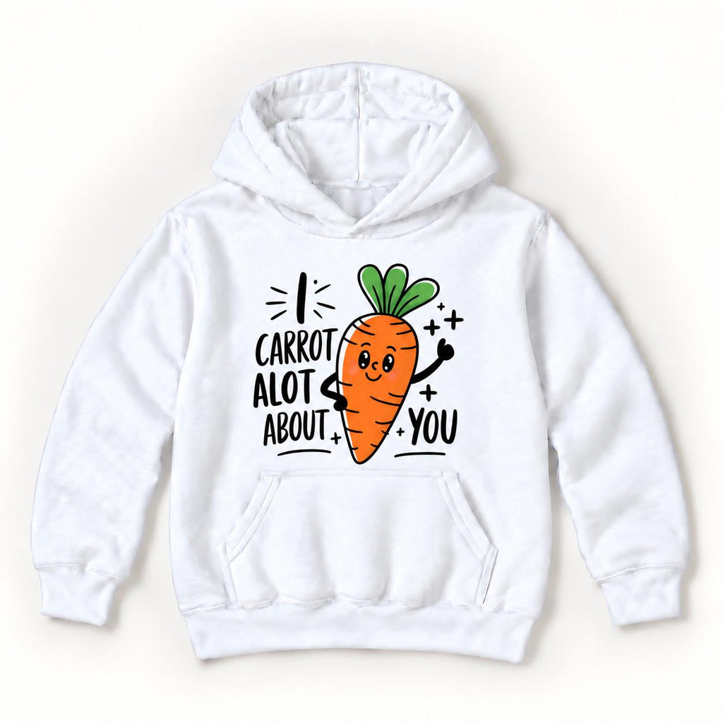 I Carrot A Lot About You — garment mockup or size chart