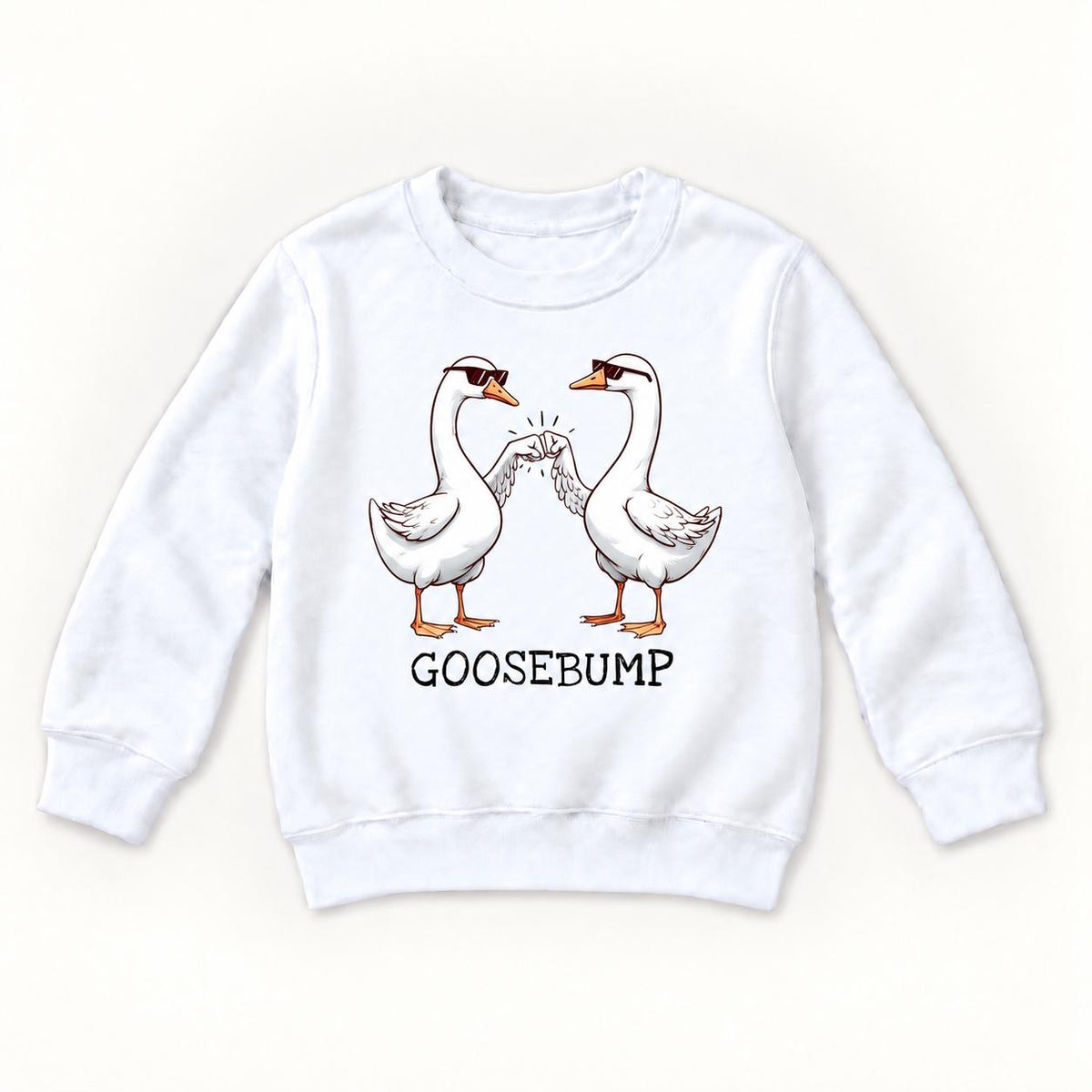 Goose Bump — garment mockup or size chart