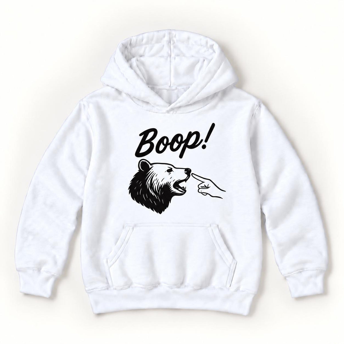 Boop Bear — garment mockup or size chart