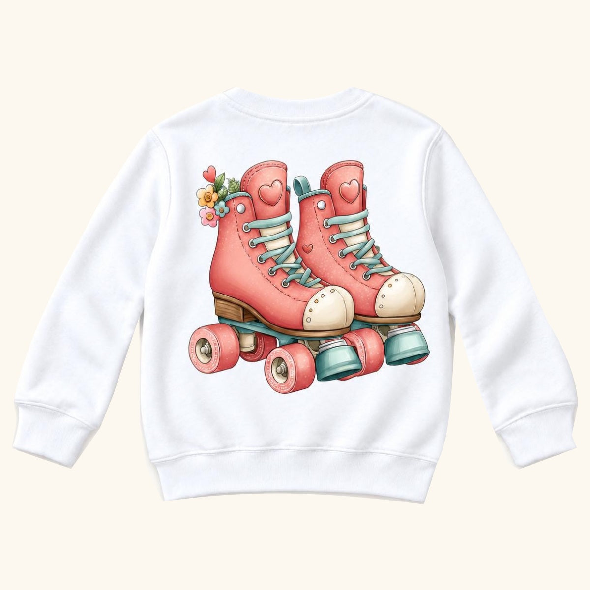 Roller Love — garment mockup or size chart