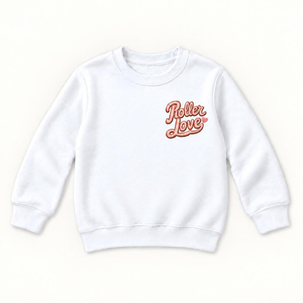 Roller Love — garment mockup or size chart