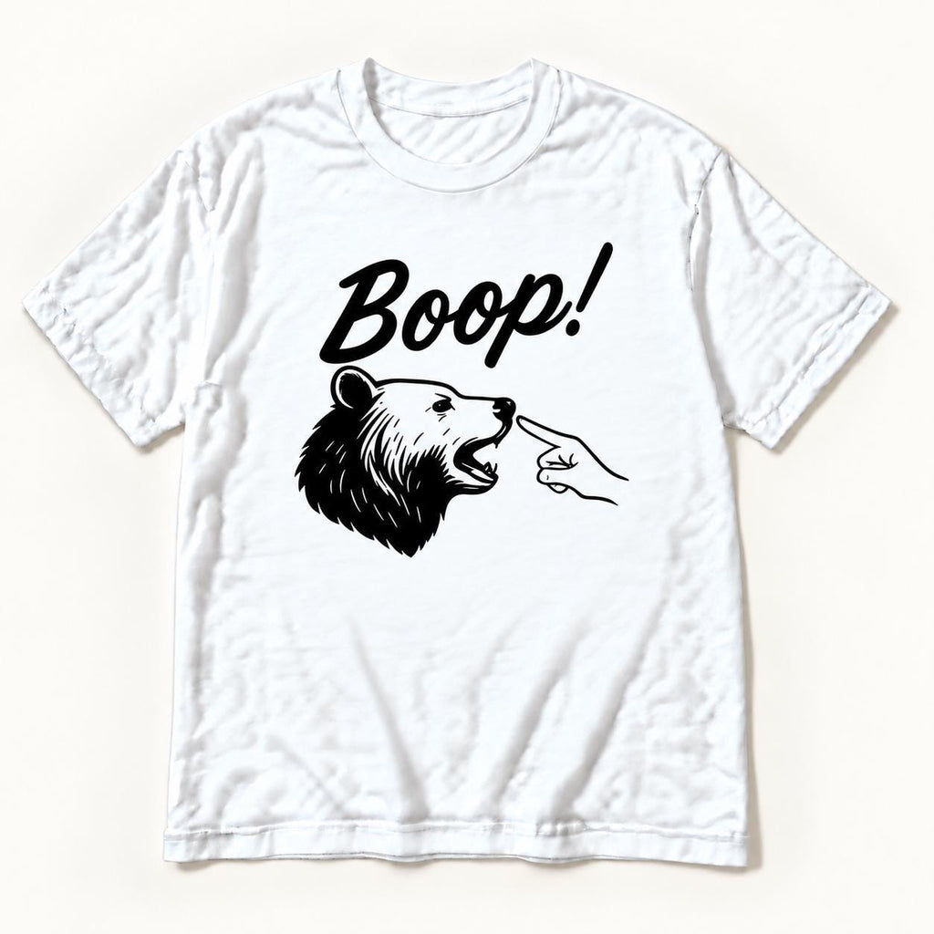Boop Bear — garment mockup or size chart