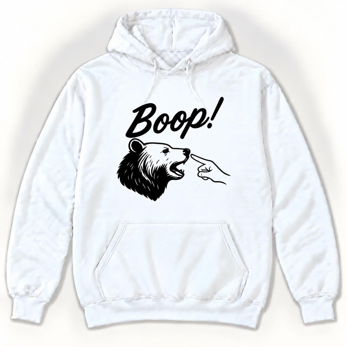 Boop Bear — garment mockup or size chart