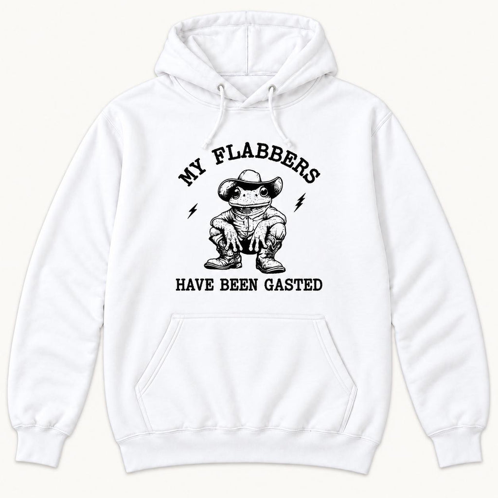 My Flabbers Have Been Gasted — garment mockup or size chart
