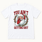 You Ain’t Getting Shit — garment mockup or size chart