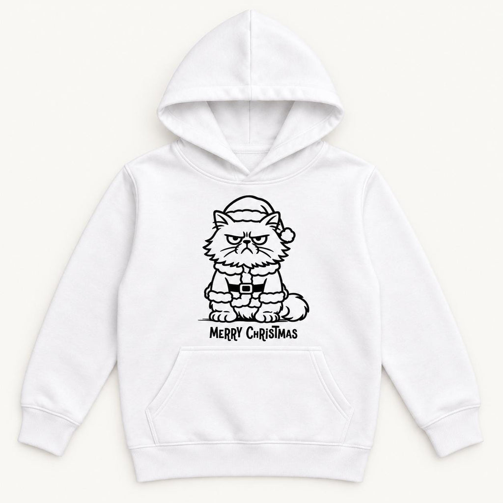 Merry Christmas Grumpy Cat — garment mockup or size chart