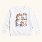 Personalized Unicorn Vanity — garment mockup or size chart