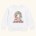 Personalized Shopping Unicorn — garment mockup or size chart