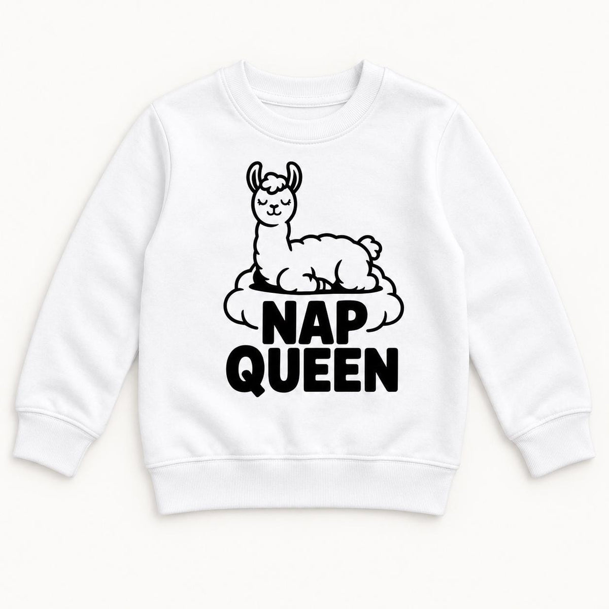 Nap Queen — garment mockup or size chart