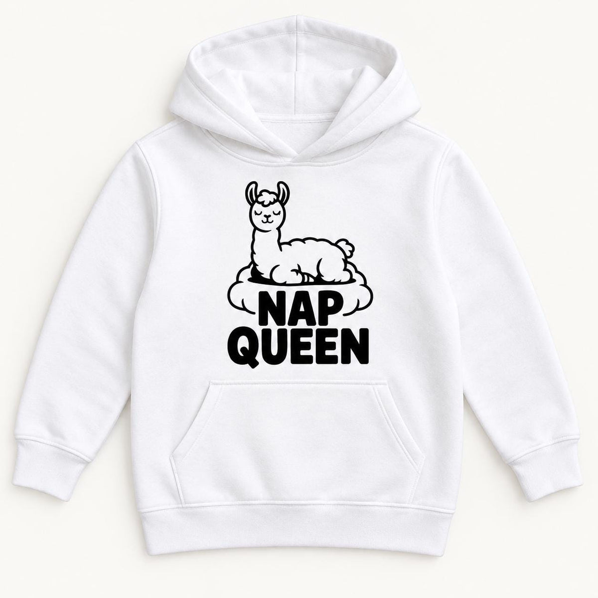 Nap Queen — garment mockup or size chart