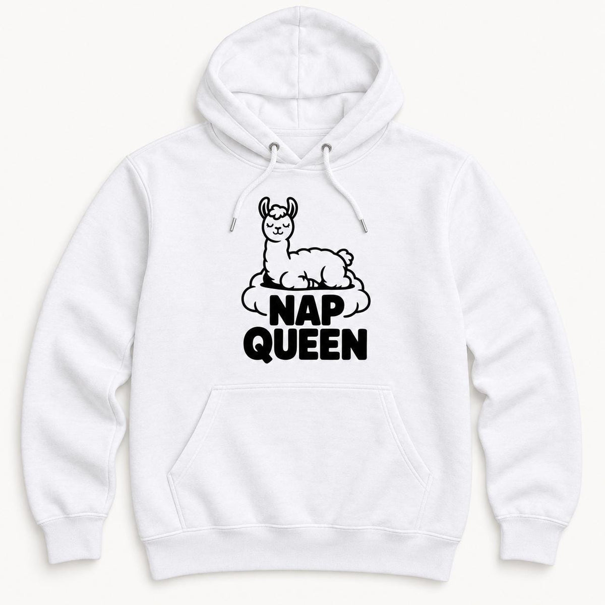 Nap Queen — garment mockup or size chart