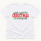 What I Want for Christmas Is a Long Nap — garment mockup or size chart