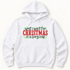 What I Want for Christmas Is a Long Nap — garment mockup or size chart