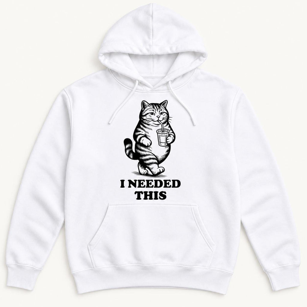 I Needed This Cat — garment mockup or size chart