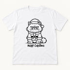 Merry Christmas Grumpy Cat — garment mockup or size chart