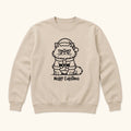 Merry Christmas Grumpy Cat — garment mockup or size chart