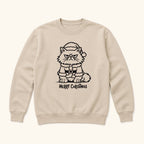 Merry Christmas Grumpy Cat — garment mockup or size chart