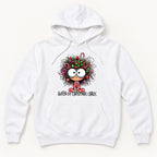 Queen of Christmas Chaos — garment mockup or size chart