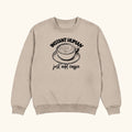 Instant Human Just Add Coffee — garment mockup or size chart