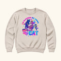 Rather Be Home With My Cat — garment mockup or size chart