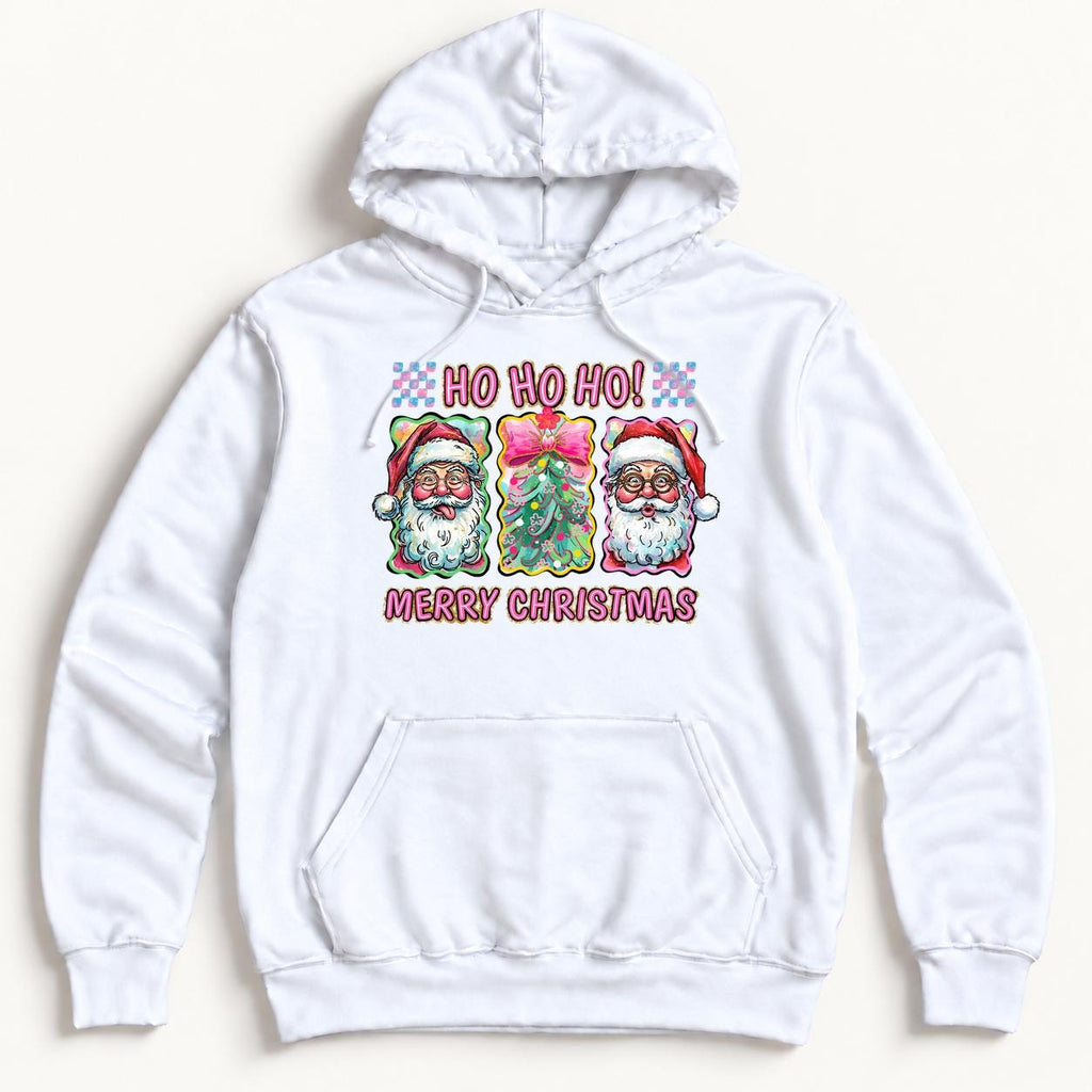 Ho Ho Ho Merry Christmas — garment mockup or size chart