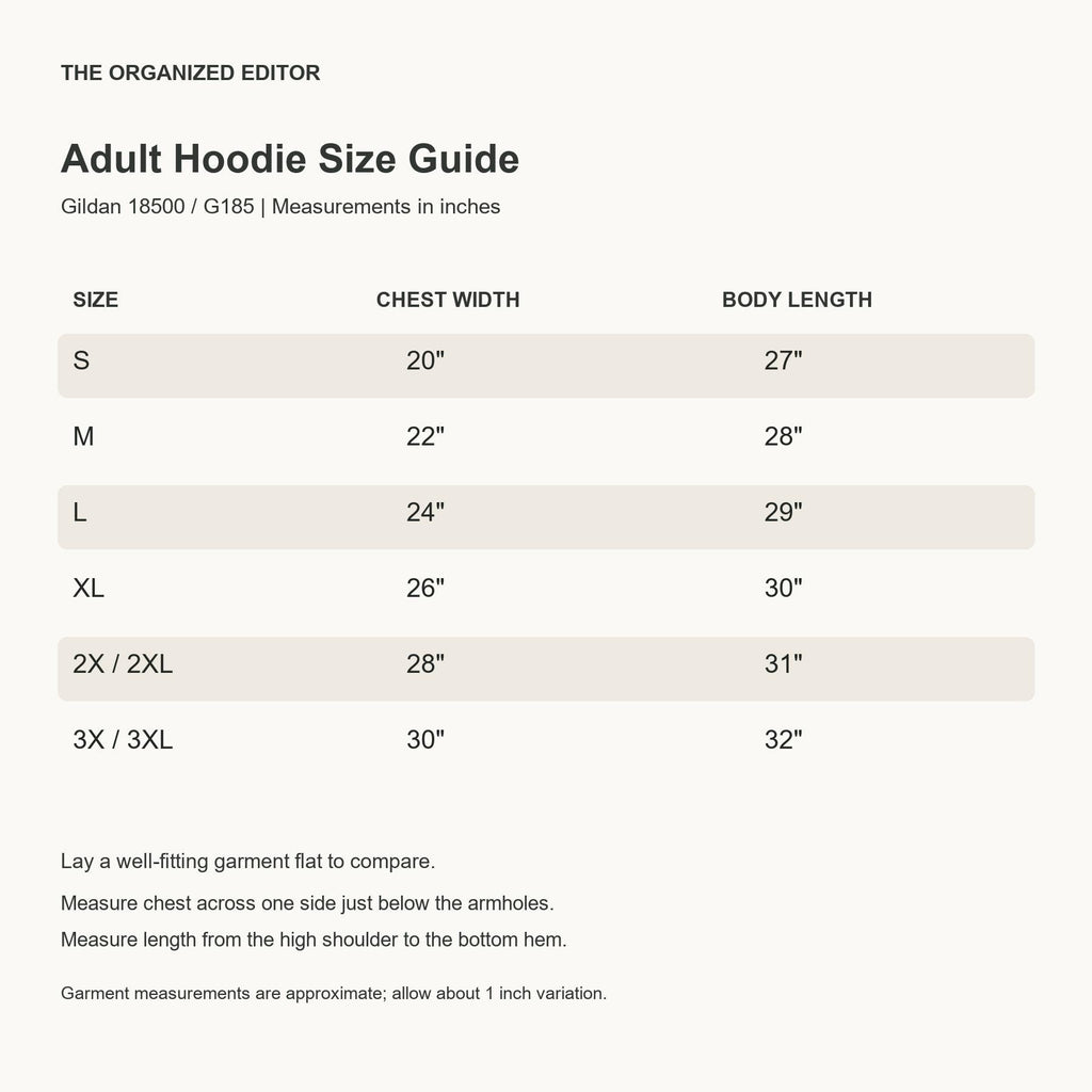 Frog on Mushroom — garment mockup or size chart