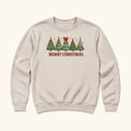 Merry Christmas Tree — garment mockup or size chart