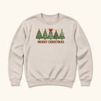Merry Christmas Tree — garment mockup or size chart