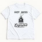 Hot Mess Express — garment mockup or size chart