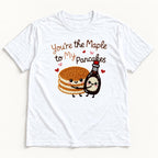 You’re the Maple to My Pancakes — garment mockup or size chart