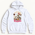 Tis the Season to Be Reading Skeleton — garment mockup or size chart