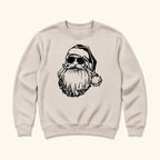 Santa Sunglasses — garment mockup or size chart