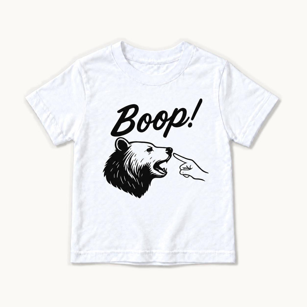 Boop Bear — garment mockup or size chart