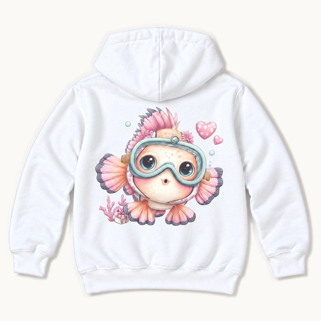 Cute Fish — garment mockup or size chart