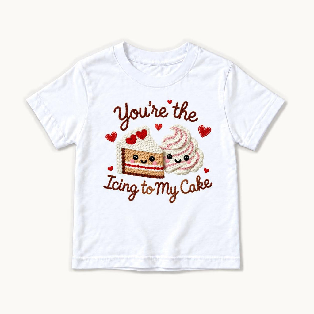 You’re the Icing to My Cake — garment mockup or size chart