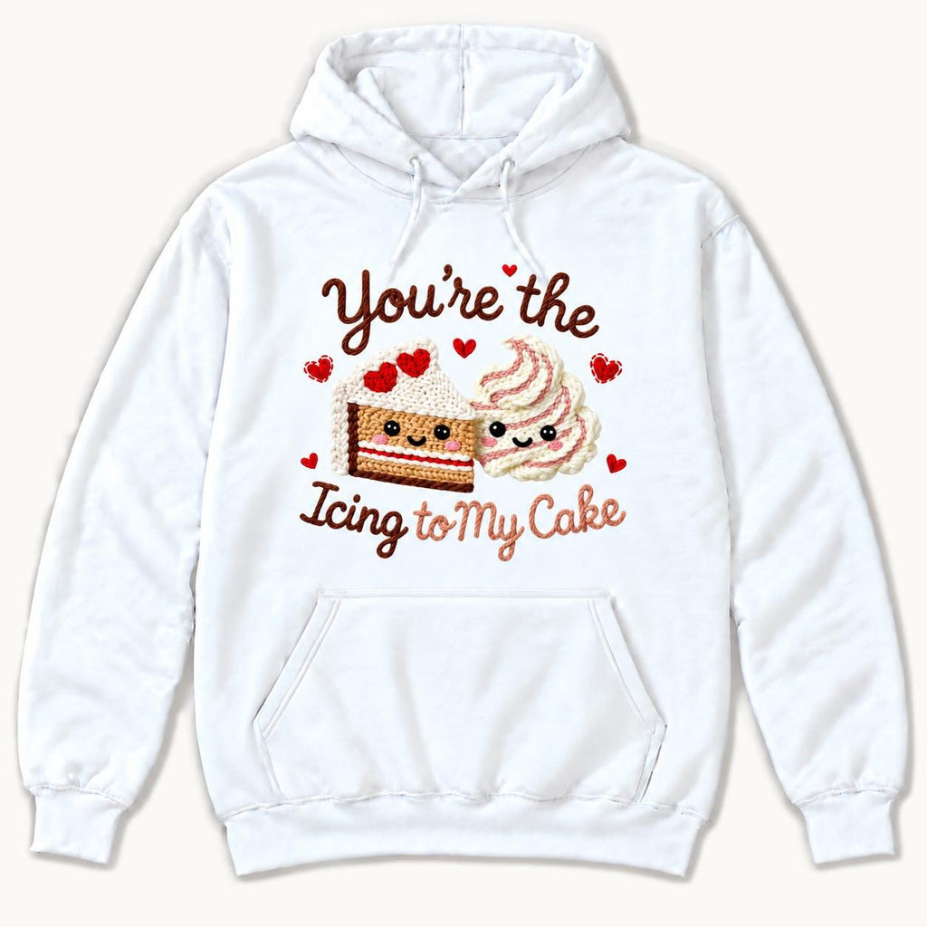 You’re the Icing to My Cake — garment mockup or size chart