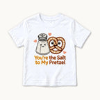 You’re the Salt to My Pretzel — garment mockup or size chart
