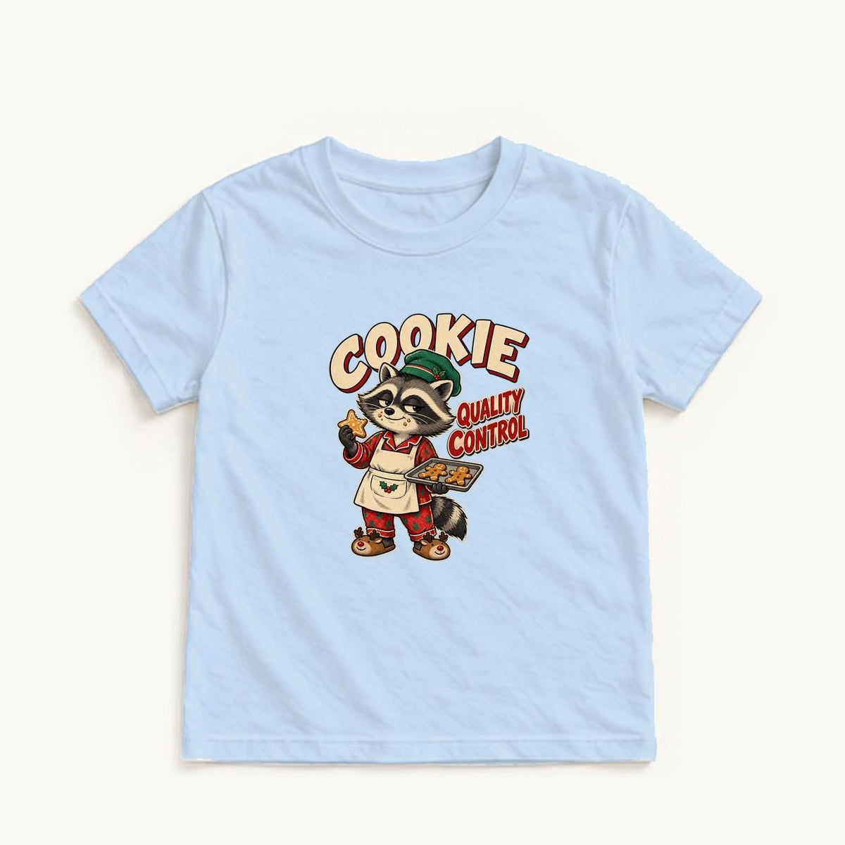Cookie Quality Control — garment mockup or size chart