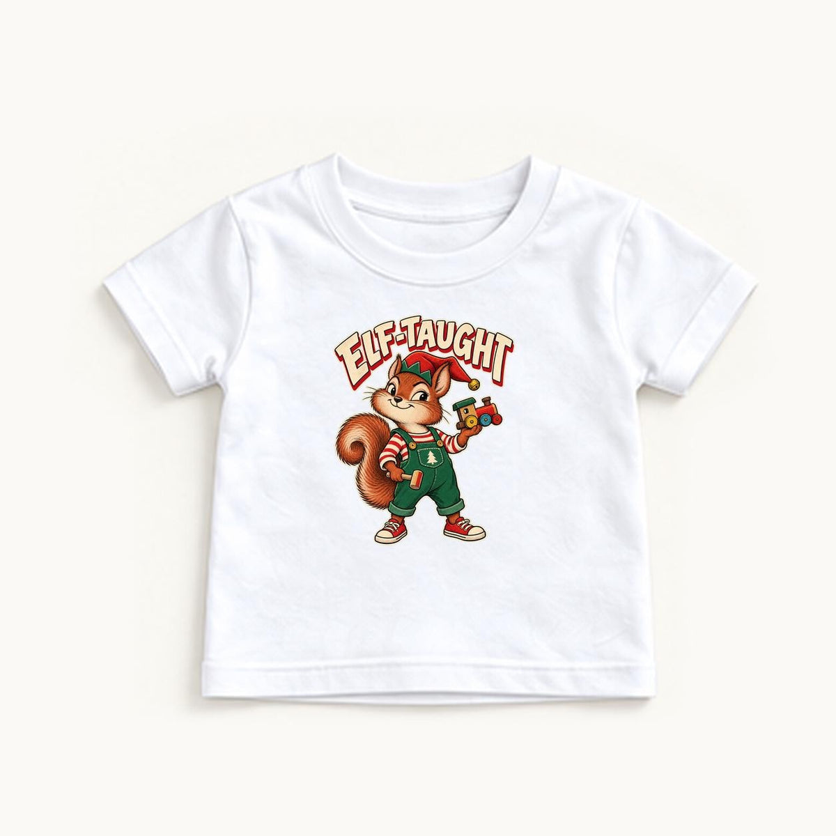 Elf-Taught — garment mockup or size chart